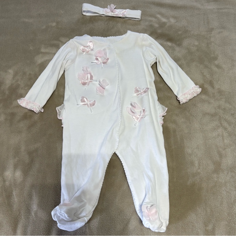 Miniclasix Baby One Piece‎ with Headband